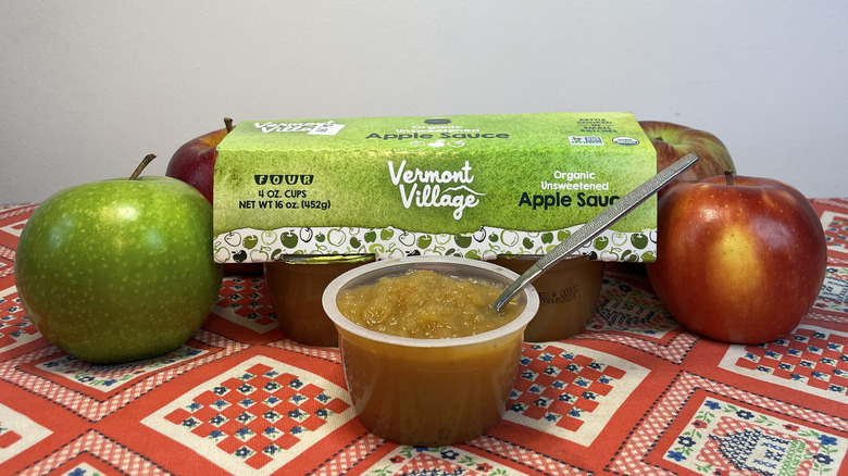 Vermont Village applesauce cups