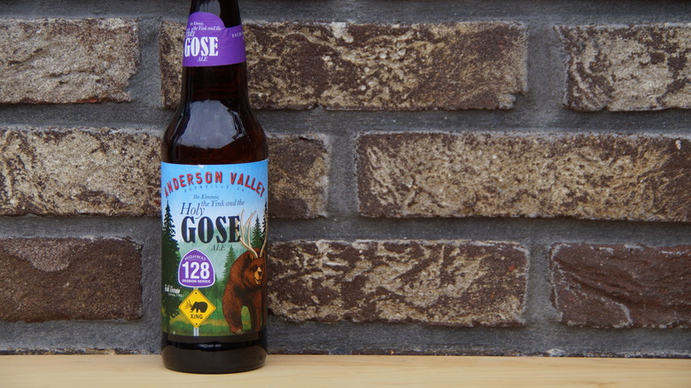 Gose beer by Anderson Valley