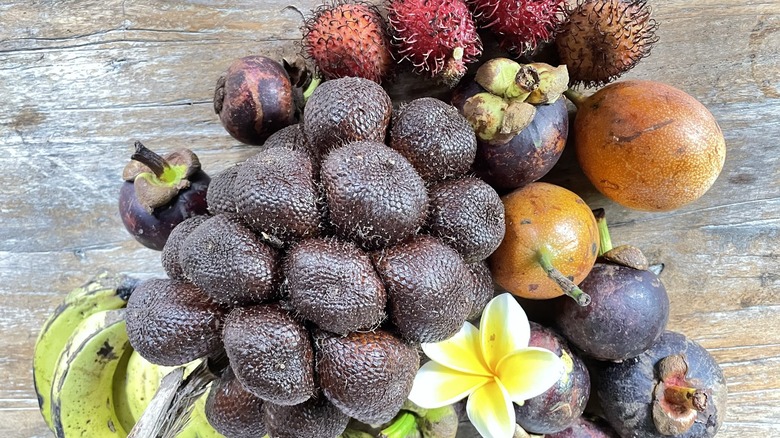 Balinese tropical fruit