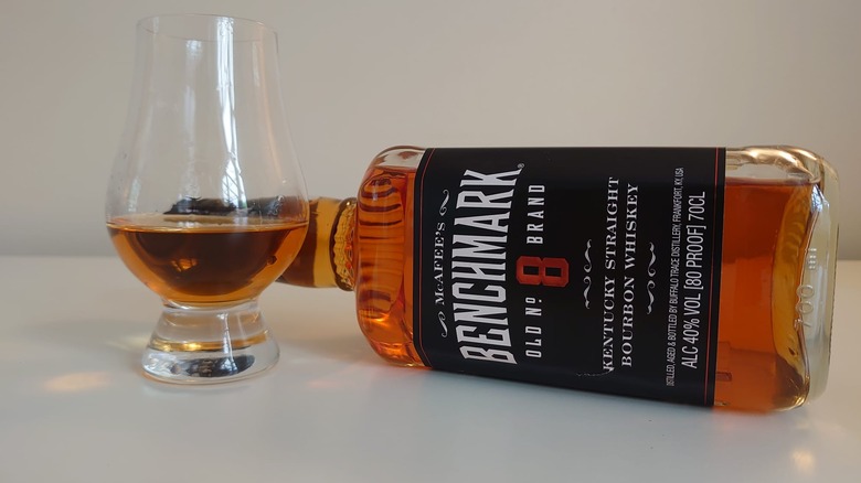 Glencairn glass with Benchmark