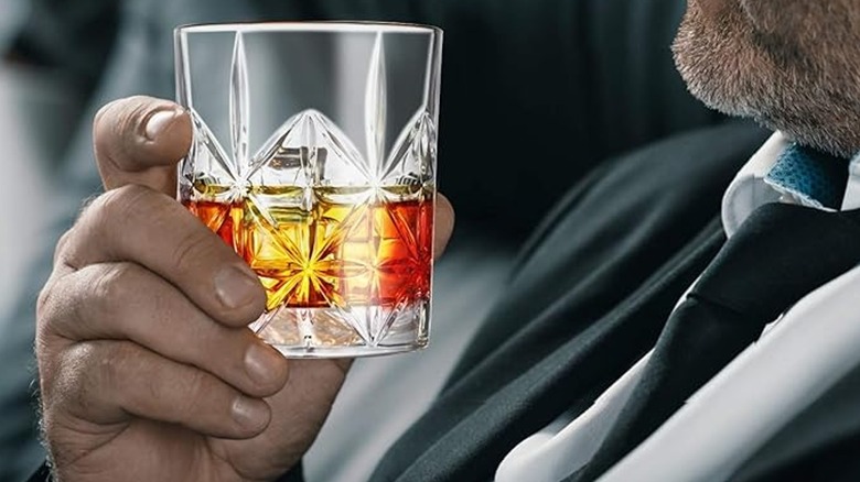 Veecom crystal whiskey glass