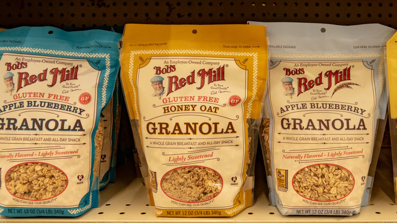 Bob's Red Mill granola varieties