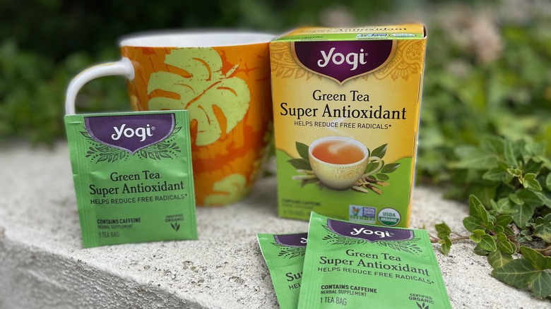 Yogi green tea