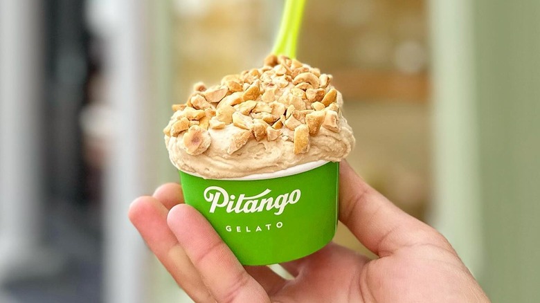 Pitango Gelato in a cup