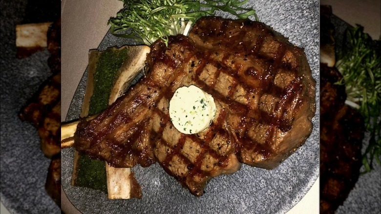 Reserve Cut compound butter steak