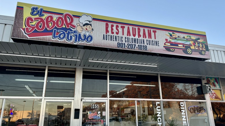 el sabor latino storefront