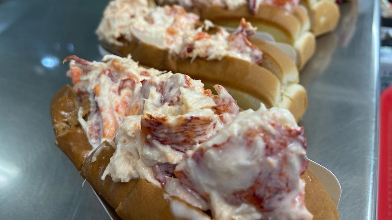 Lobster rolls are ready