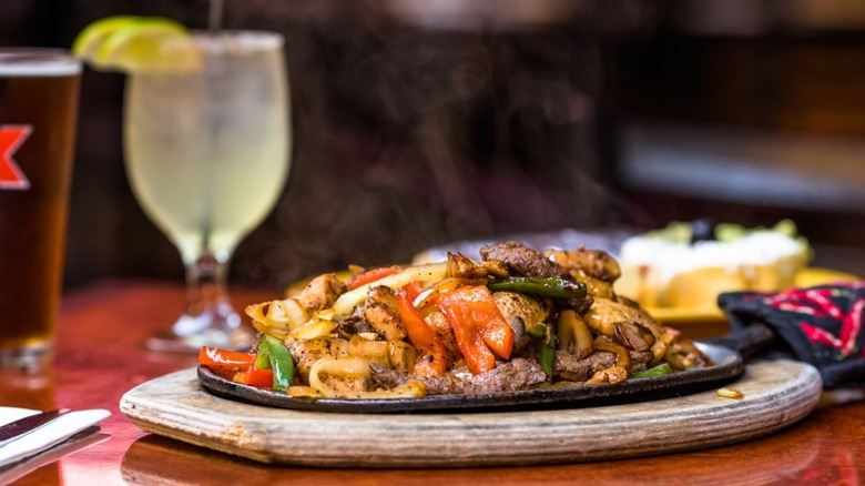 Fajita platter