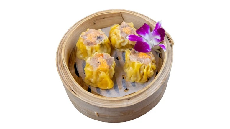 Dumplings with flower