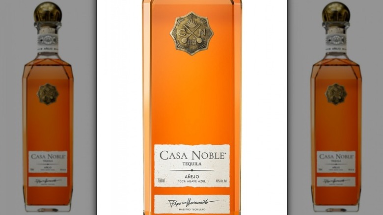 Bottle labeled Casa Noble