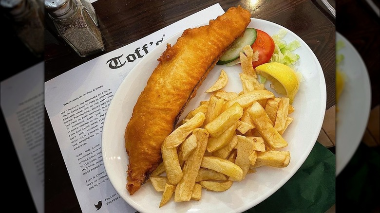 Toff's fish and chips