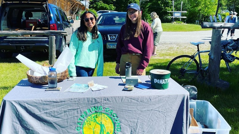 Washington Island Farmer's Market booth