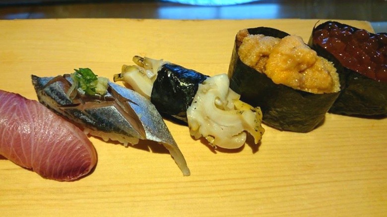 Sushi at Kisaku