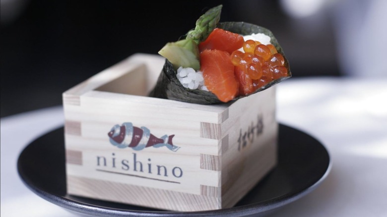 Nishino Boxed Hand Roll