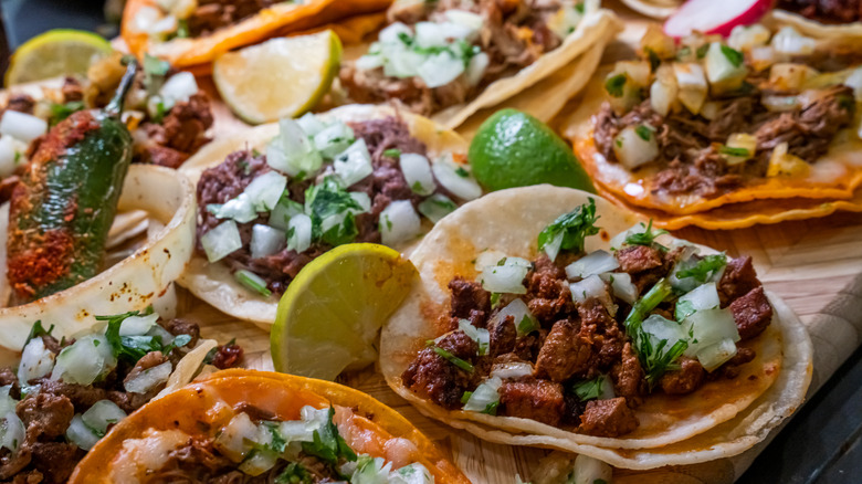 Tacos assortment