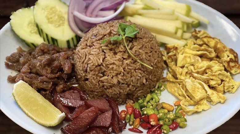 Rice with meat