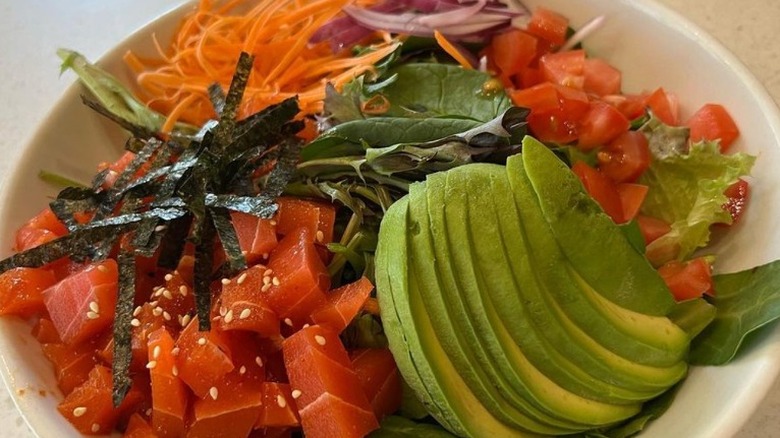 Vegan spicy tuna salad