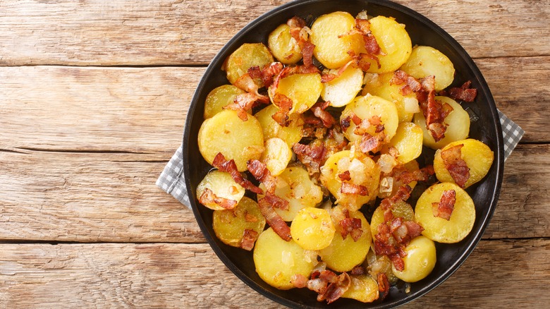 Beer battered potatoes