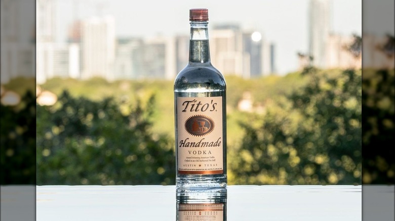 Bottle of Tito's