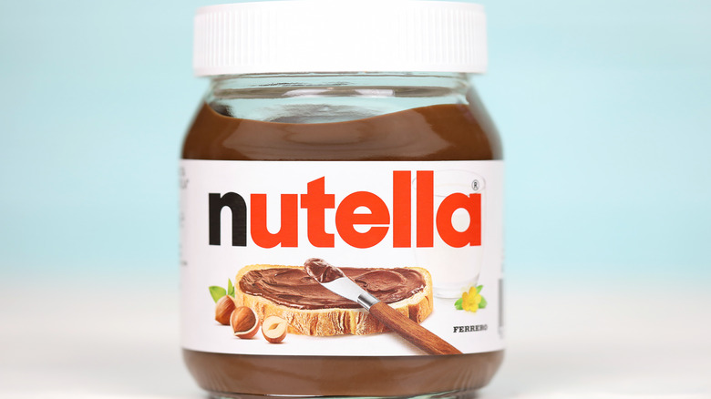 Jar of Nutella