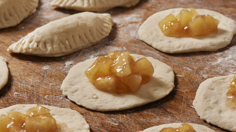 Mini apple hand pies 