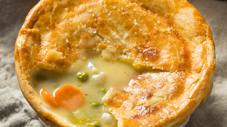 Individual chicken pot pies