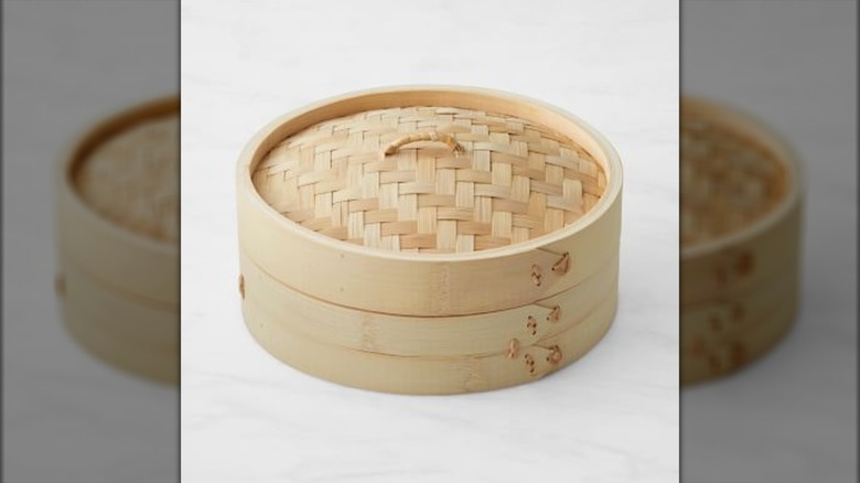 Bamboo steamer pot