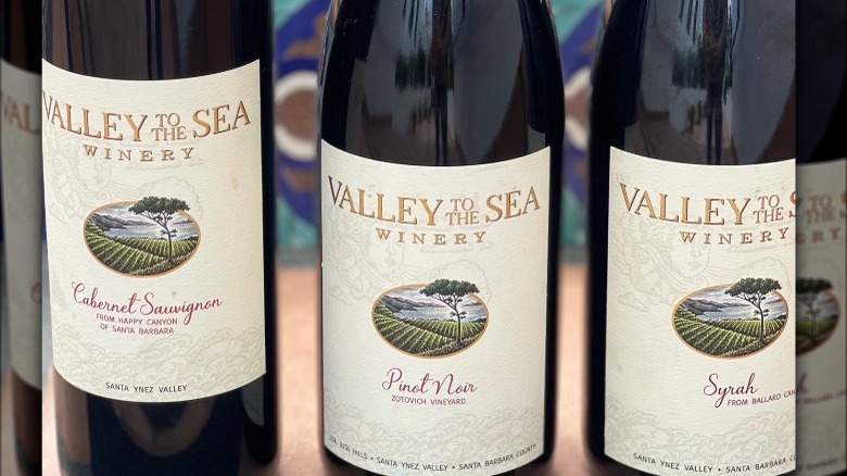 Valley to the Sea wines