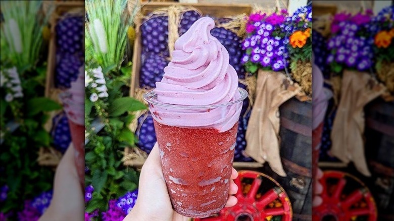 Knott's Berry Farm Boysenberry Icee