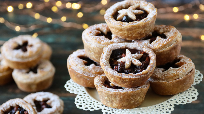 small pastries in a stack