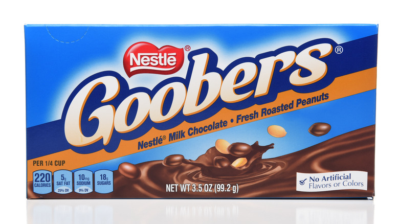 Chocolate-covered peanut Goobers