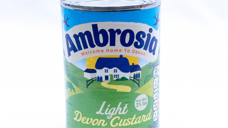 Can of Ambrosia custard