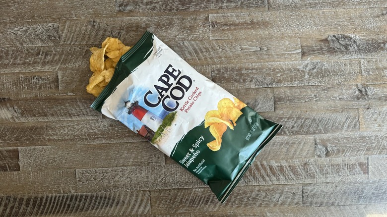 Bag of Cape Cod Sweet and spicy jalapeño chips