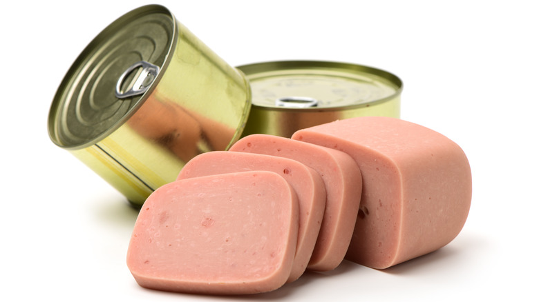 canned luncheon meat