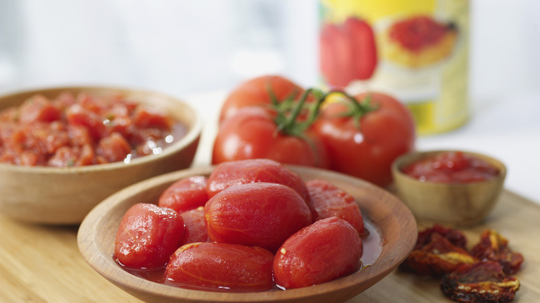 canned tomatoes