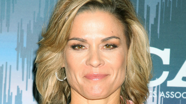 Cat Cora on red carpet