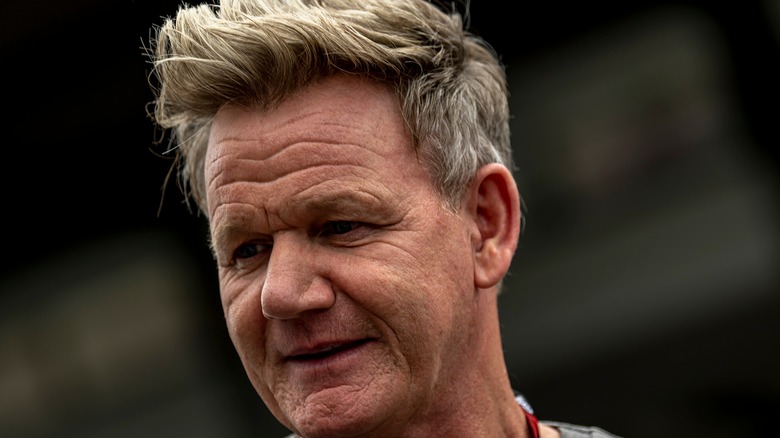 Gordon Ramsay smiling