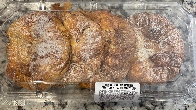 Costco almond danishes in package