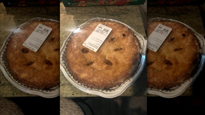 Costco apple pie in package