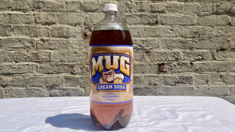 bottle of Mug Cream Soda