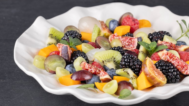 lychee fruit salad