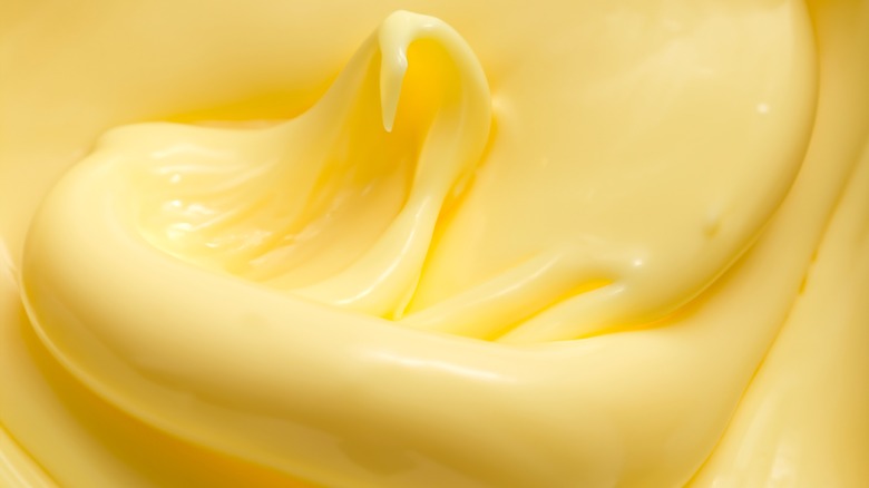 Close up of butter