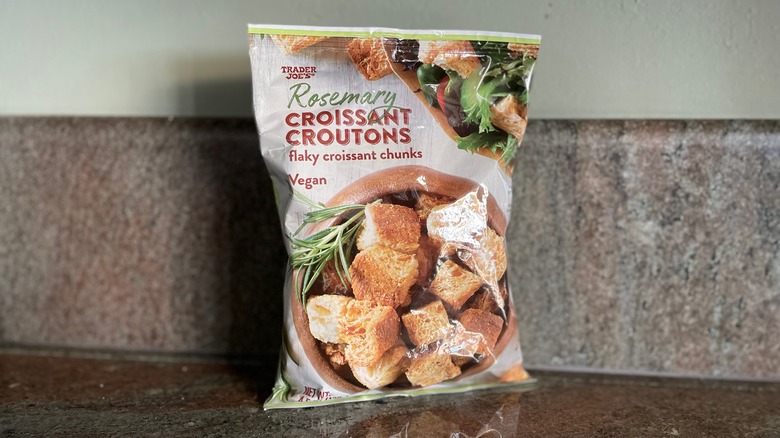 Trader Joe's Rosemary Croissant Croutons