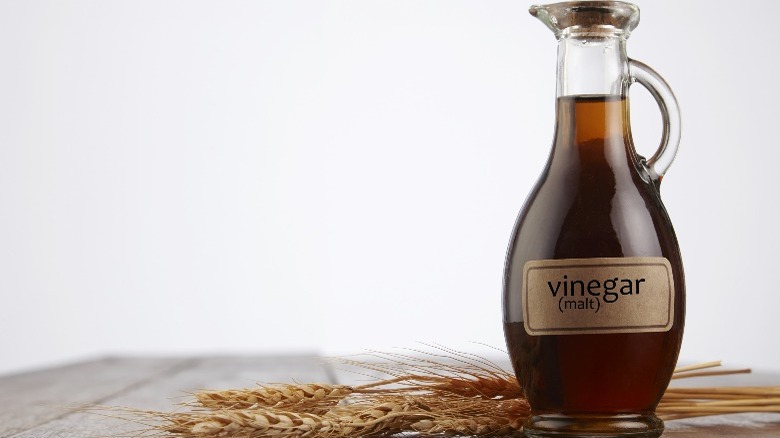 Malt vinegar bottle 