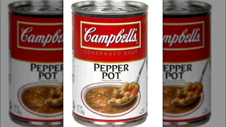 Campbell's pepper pot can