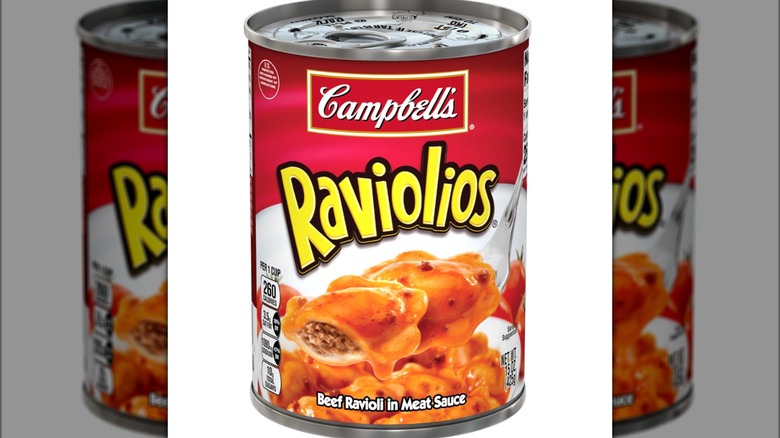 can of Raviolios