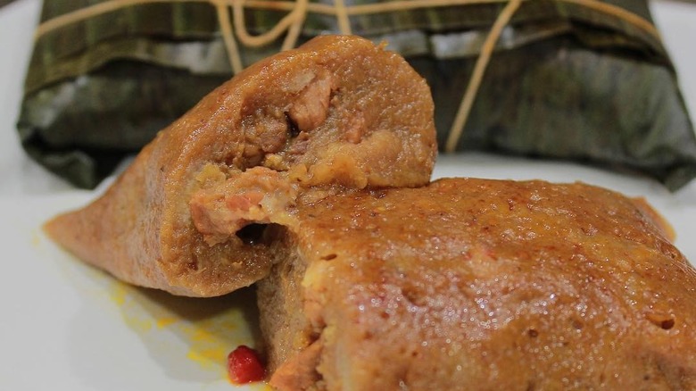 Pasteles on a plate