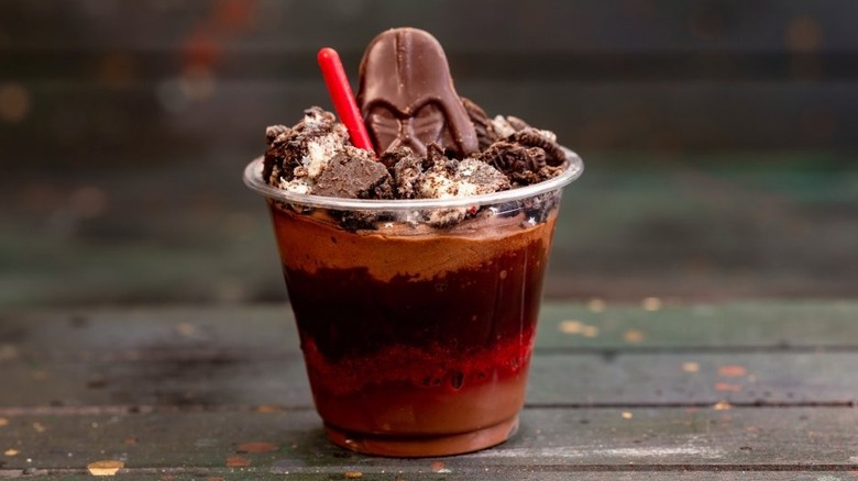 Disneyland's Darth by Chocolate Parfait dessert