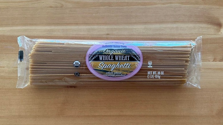 Trader Joe's whole wheat spaghetti