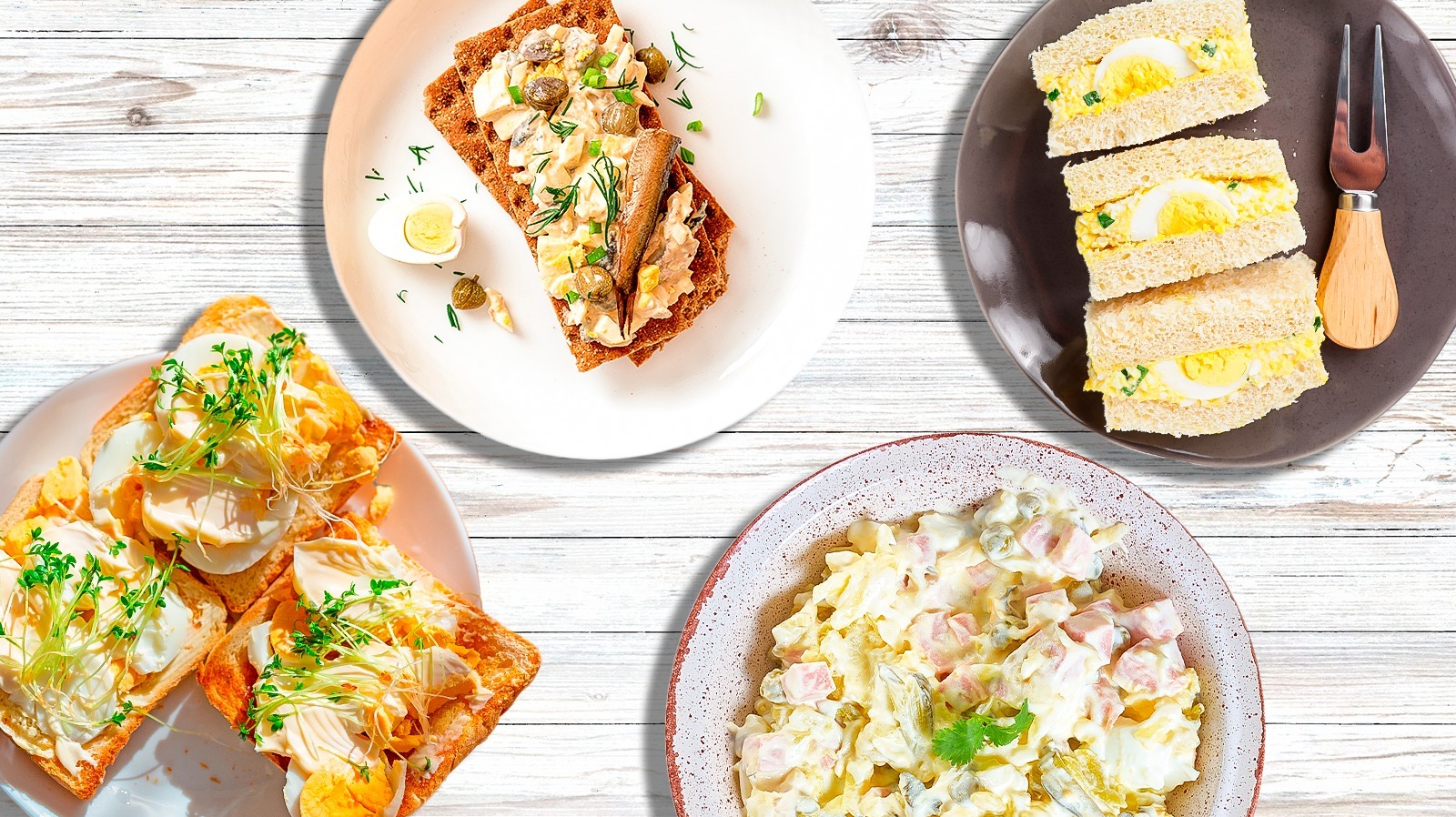 15 Egg Salad Dishes From Around The World